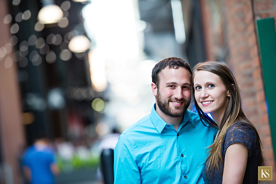 Detroit Z Lot Engagement